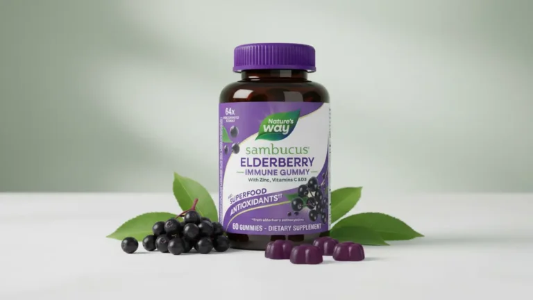 elderberry immune support gummies