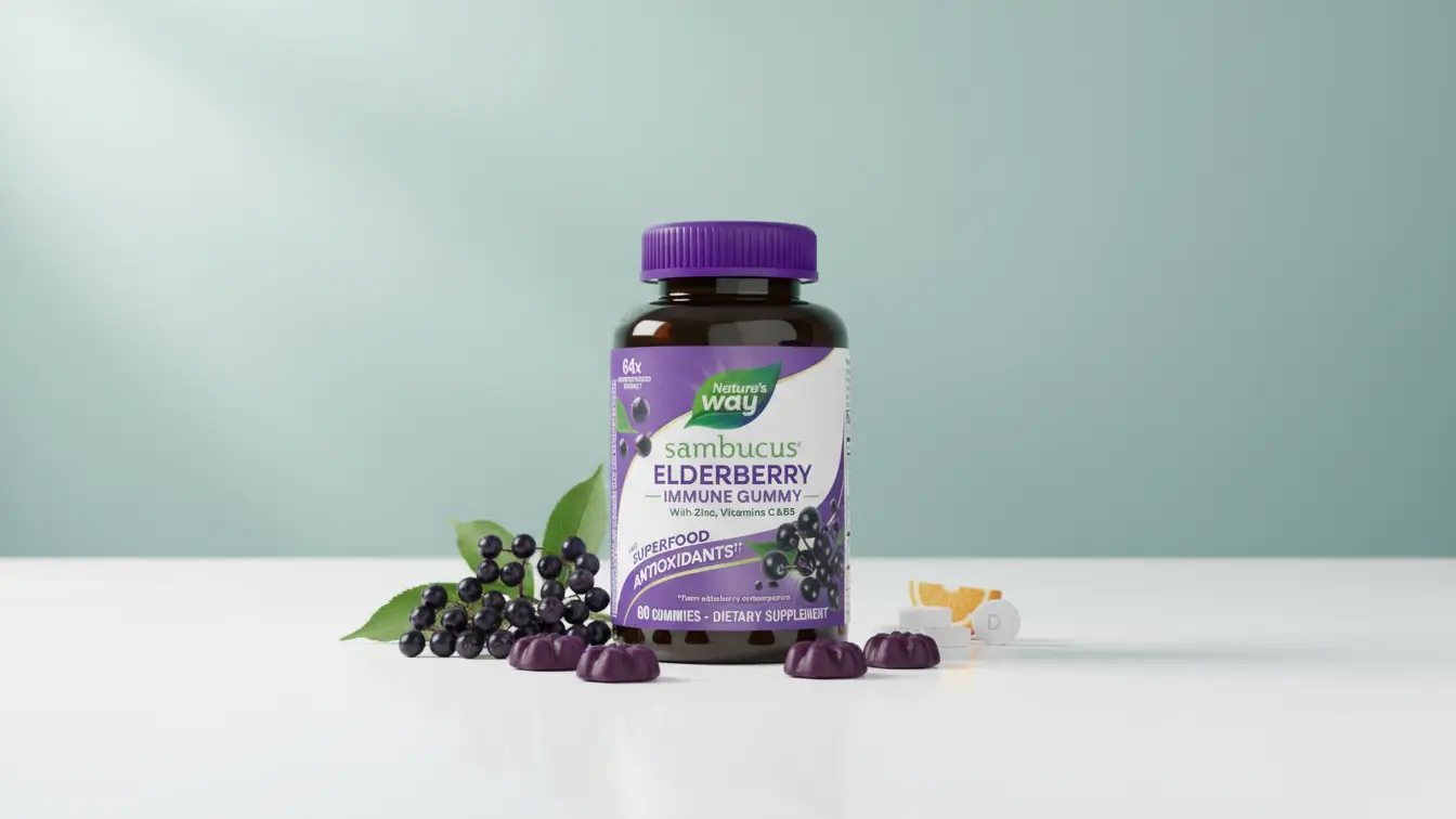 MegaFood Elderberry Gummies Berry