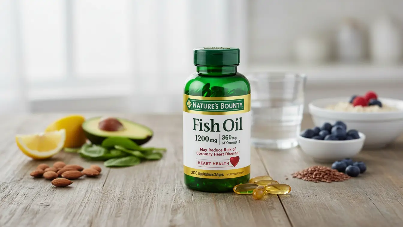 nature's bounty omega 3 fish oil